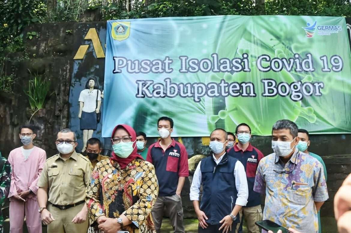 Siap Beroperasi, Ade Yasin Tinjau Rumah Isolasi Pasien Covid-19 Wisma Cibogo