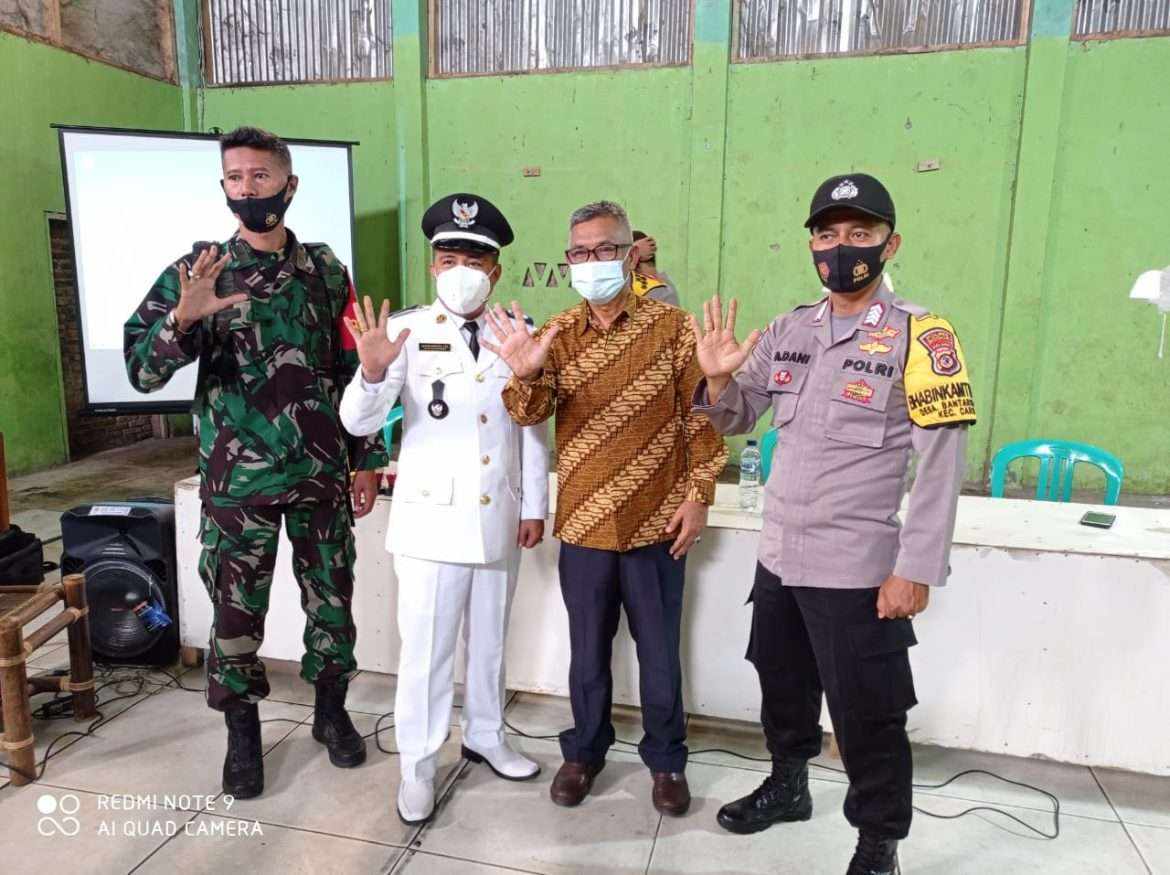Serah Terima Jabatan Kepala Desa Bantarkuning Berlansung Sederhana
