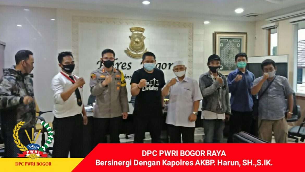 Persatuan Wartawan Republik Indonesia (PWRI) Tingkatkan Sinergi dengan KaPolres Bogor