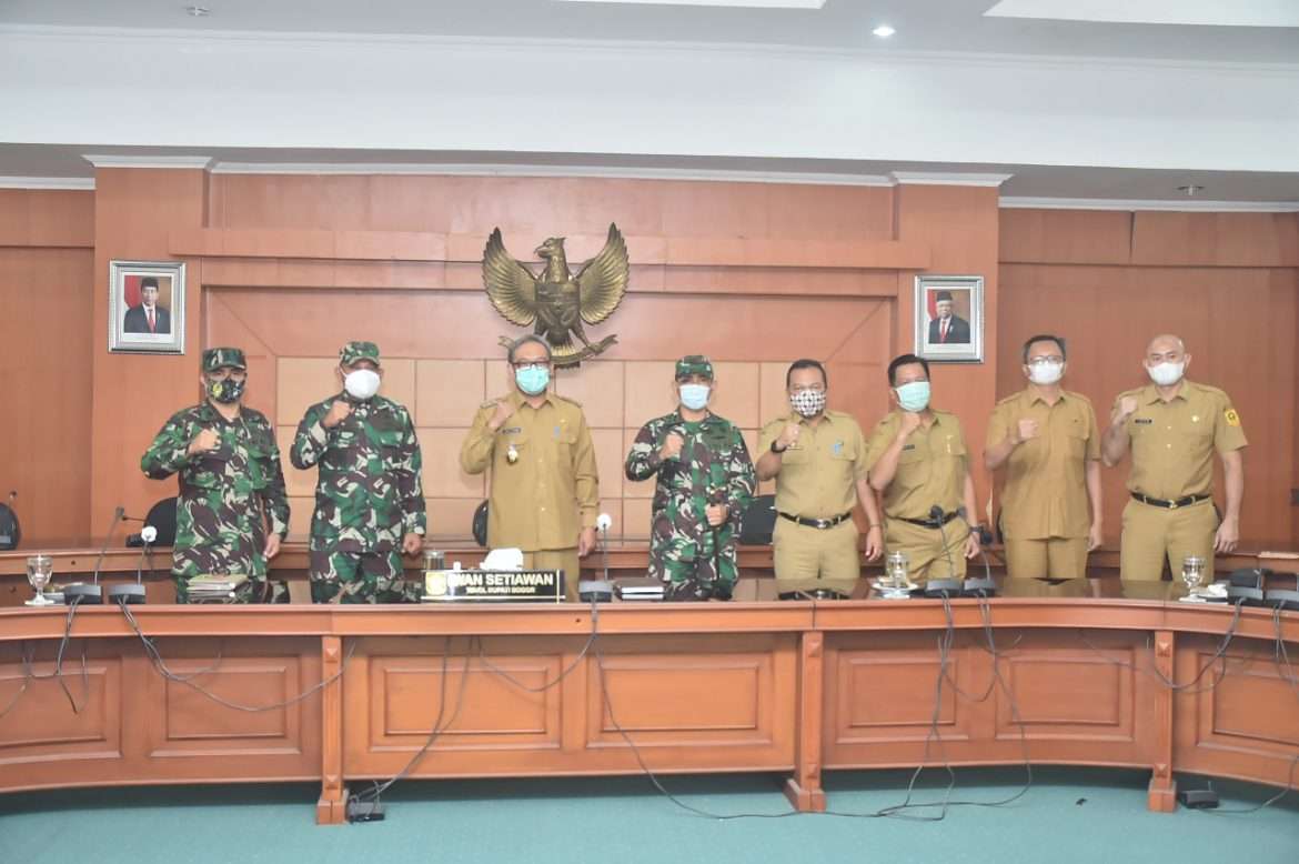 Wakil Bupati Bogor Apresiasi Kunjungan KKL Pasis Dikreg LX Seskoad TA 2021