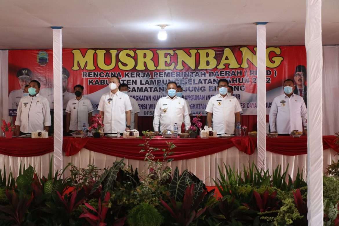 Musrenbang Pamungkas di Tanjung Bintang, Nanang Soroti Pemangkasan Anggaran Hingga Rp.120 Miliar