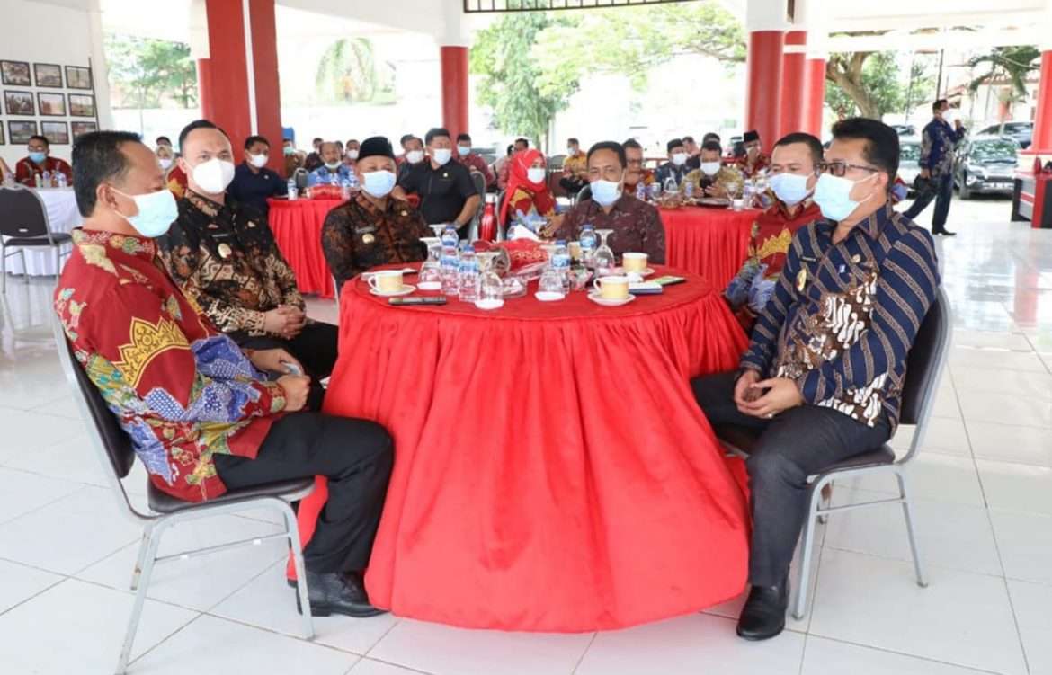 Silaturahmi, Nanang-Pandu Ajak DPRD Bersinergi Bangun Lampung Selatan