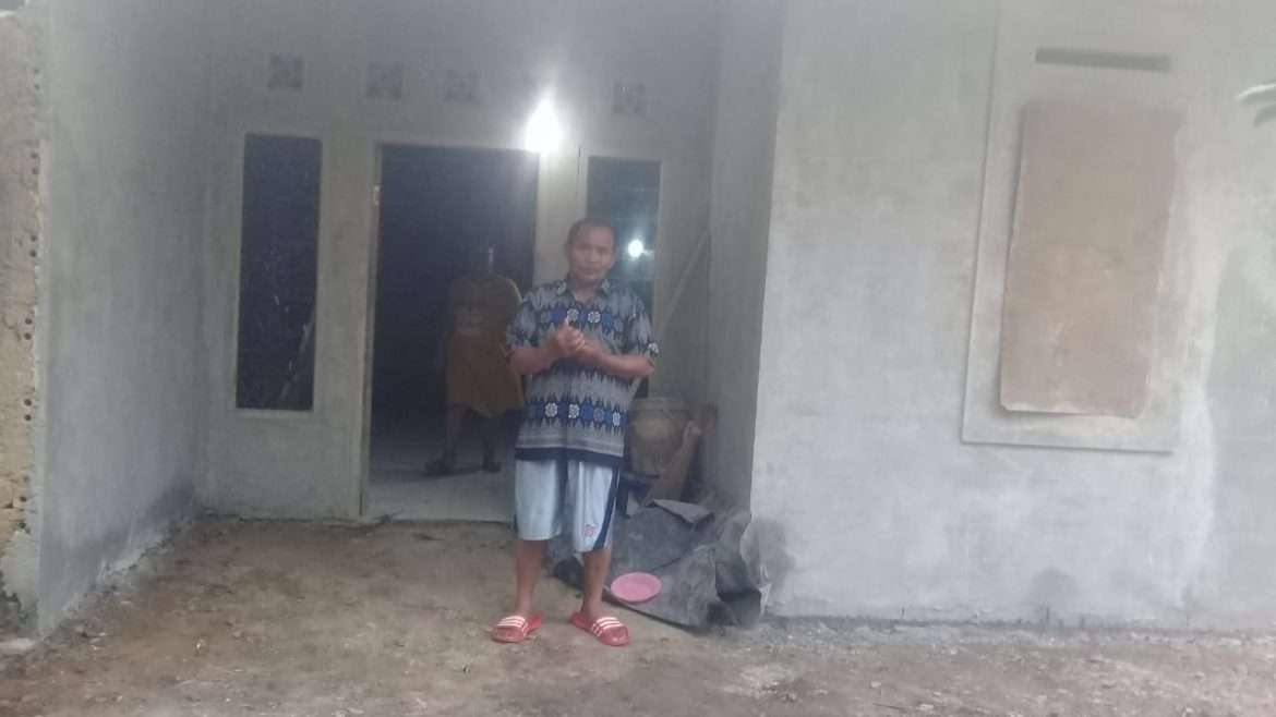 Bertahun-Tahun Suparman Berharap Memiliki Rumah Layak Huni,Terjawab Sudah Melalui TMMD
