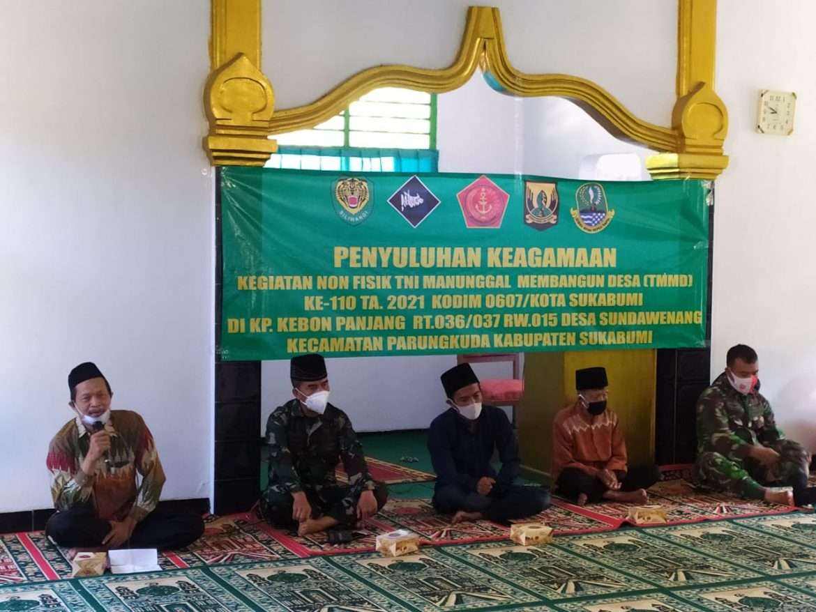 Kodim 0607 Gelar Penyuluhan Ke Agamaan Bersama MUI Parungkuda