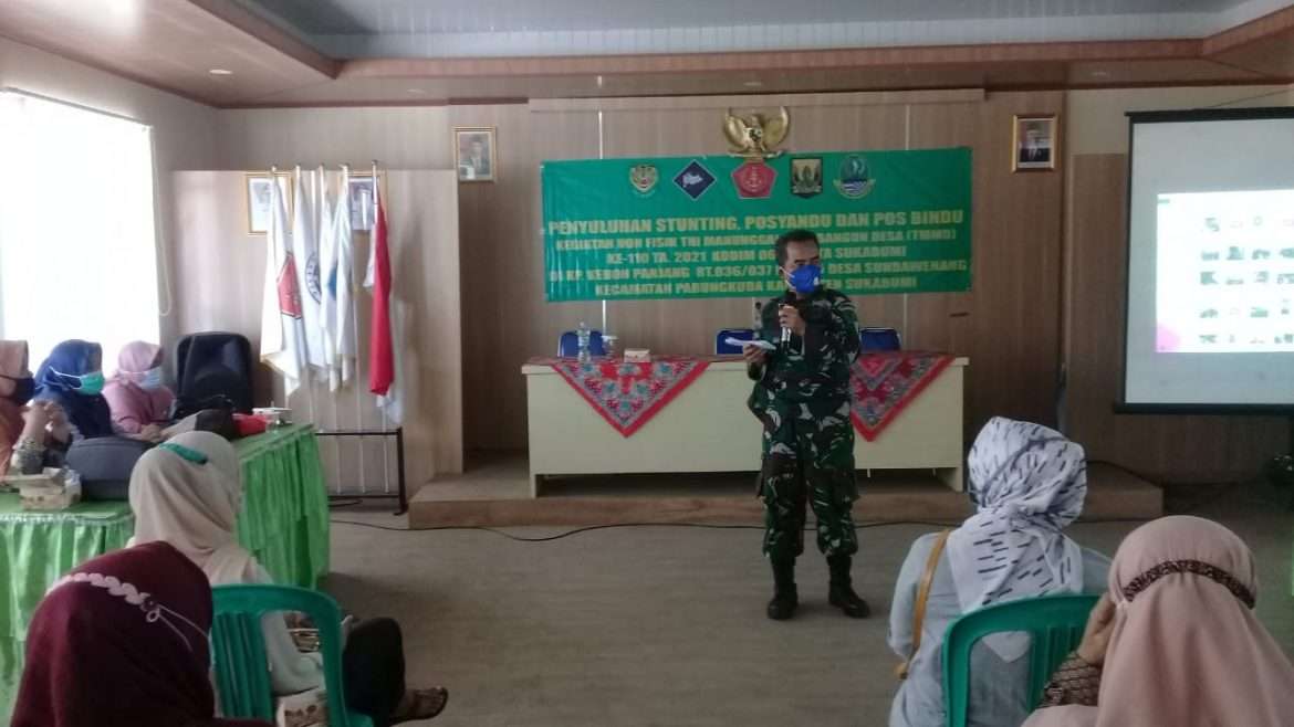 Kodim 0607 Kota Sukabumi Bersama Puskesmas Sosialisasikan Sentunting Dan Desa ODF