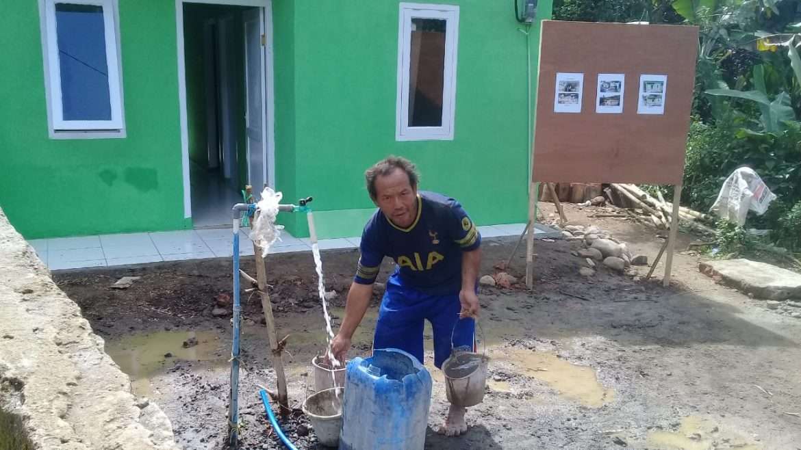 Abah Adul Kini Miliki Rumah Layak Huni Berkat TMMD ke 110 Kodim 0607 Kota Sukabumi