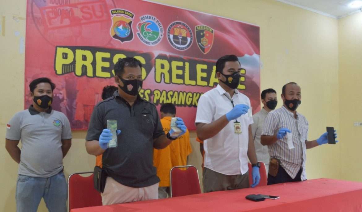 Sat Narkoba Polres Pasangkayu Tangkap 3 Warga Lariang Terkait Narkoba.