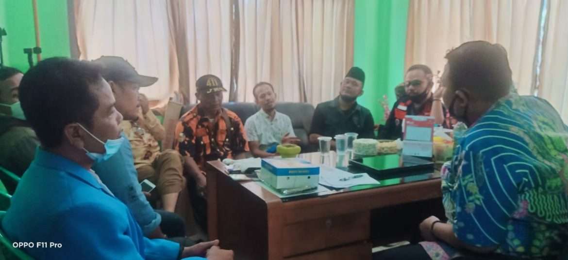 Aliansi Ormas Sambangi Kantor kecamatan Ciampea