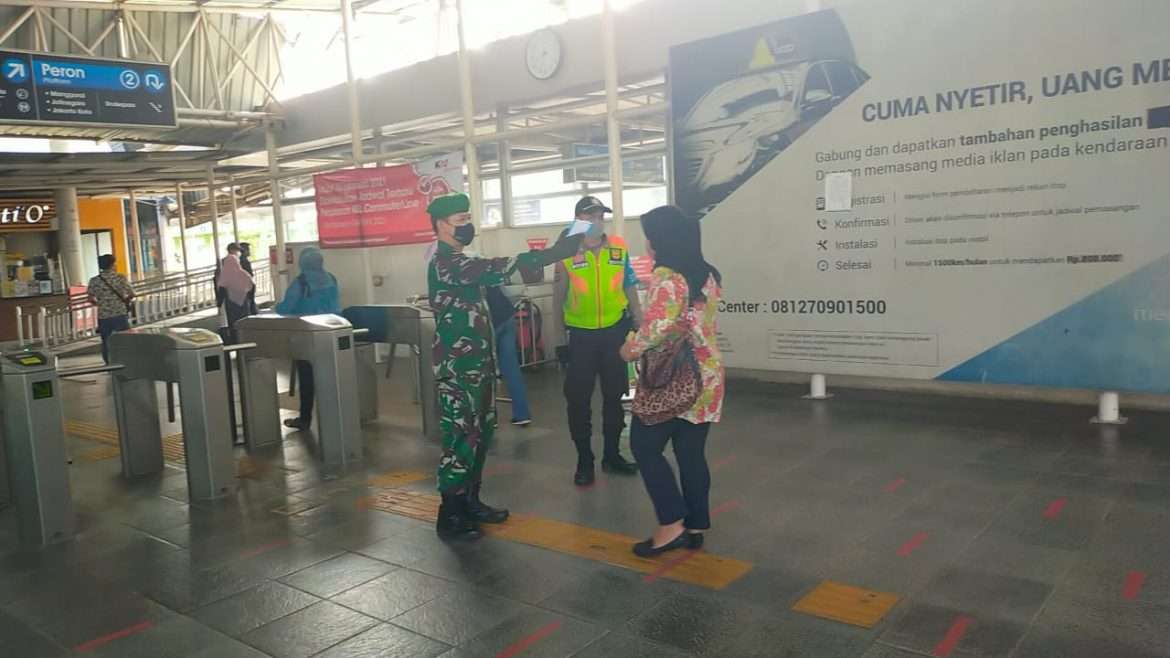 Stasiun Kereta Jadi Perhatian Khusus Satgas covid-19 Sukaraja